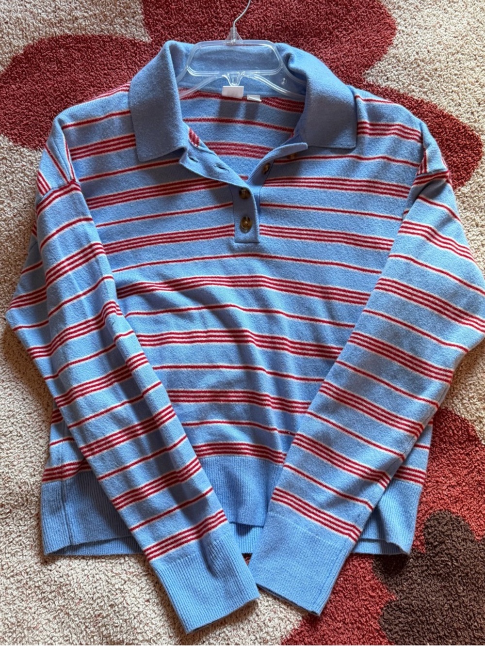 CashSoft Relaxed Sweater Polo Shirt